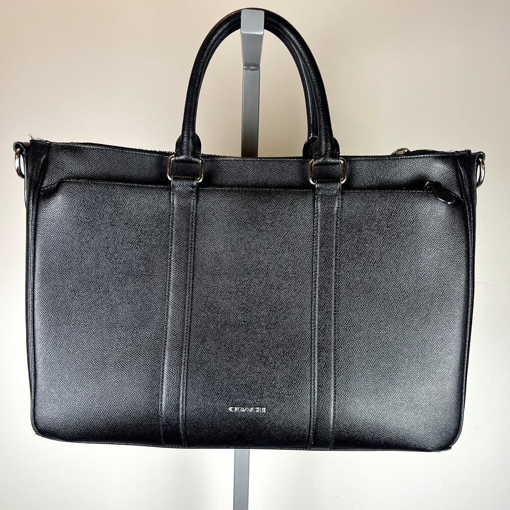 COACH Metropolitan Double Zip Business Case - Black